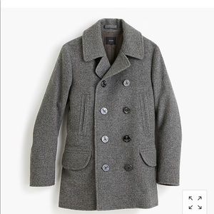 J. Crew Men’s Dock Peacoat with Thinsulate